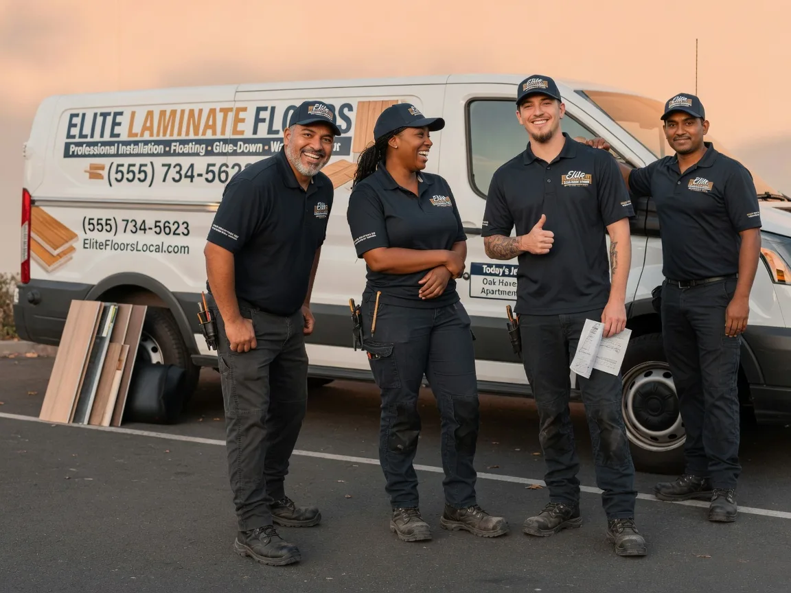 Laminate flooring installation company in Van Horne, IA